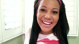 WOW 19YO STACEY DAY SWALLOWS HUGE COCK LOAD IN POV BLOWJOB!