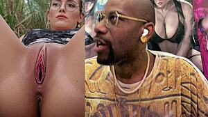 thicc beefy brown pussy licked raw 😩 princess zelda creampied tight!! nerdy girl tendril fucked bald oozing cum ai💦