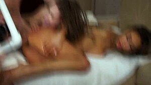 VK Backstage: Leo Casanova Face-Fucks Monika Fox's Throat In FFM Anal 3some Chaos