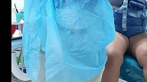 dentist shoves huge cock in my mouth after braces checkup!