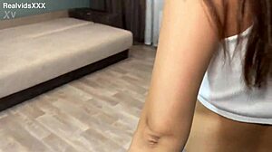 hot japanese milf in lingerie deepthroats monster cock with blowjob and cowgirl ride