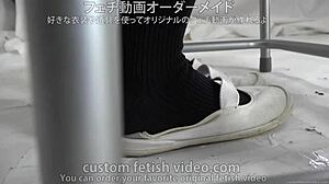 bold socks fetish cravings demand foot play in shoes and teasing toes