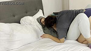 Babysitter Fingers Tight Pussy While Wife Works Late