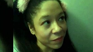 sexy tongue action devours him completely