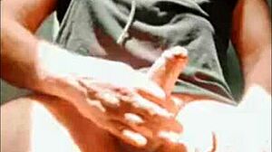 dude bad wolf28 flashing that huge cock in naughty homemade voyeur sex vids 😈🔥