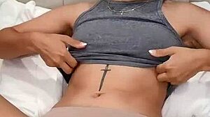 Latina Solo Pussy Masturbation With Powerful Vibrator Leads To Gushing Wet Orgasm