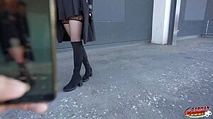 german scout fists skinny emma scarlett's ass then fucks her raw