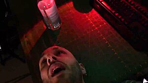 that nerdy gamer girl turns into a strapon femdom master fucking guys hard