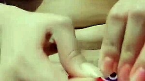 I want so much cock I had to make my own homemade dildo toy from Colombia