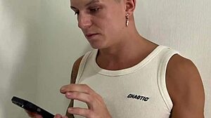 watch two yoga studs fuck this skinny slut wife as cuck hubby stares