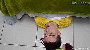 hey wanna see this panty raid blowjob action