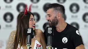 Sara Blonde's spicy Argentine ELO podcast room interview full uncut!