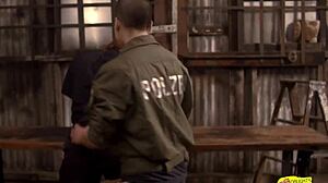 one lesbian holds still while the other licks and fucks her tight puffy pussy deep