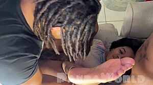 Ebony SLUT Loves ROUGH ANAL from 2 BBC Boyfriends in Double Penetration