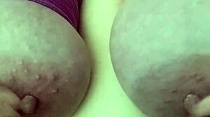 Overwhelmed By Bondage On My Big Natural Tits Nipples Leading To Explosive Orgasm