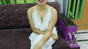 desi girlfriend's milky boobs bounce on big cock new year ride