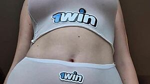 Russian femdom sits on face commanding tongue licks deep into wet cunt close-up dirty talk orgasm.