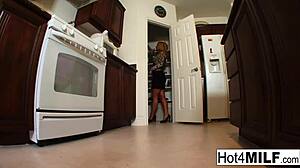 Mellanie Monroe endures brutal interracial pounding ending in facial cumshot