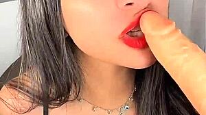 Emanuelly Raquel Begs Cuckold Cum in Cheating Mouth