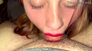 cute amateur bimbo chokes on cock gagging deepthroat swallows load