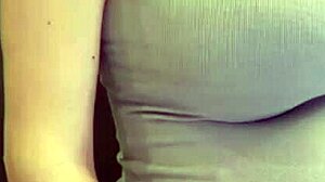 stepmom's milky tits suck dick while showing swollen pussy up close