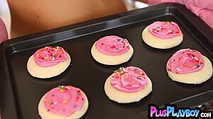 Blonde Teen Strips Lingerie Poses Big Tits Outdoor