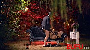 damn veronica leal takes rough anal pounding in halloween costume all holes filled