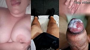Ex-Girlfriend Teases Tits at Home Until I Cum Hard
