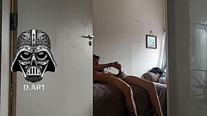 Gym Sneak Peek: Blonde's Clothes Get Sniffed by Hidden Cam Perv!