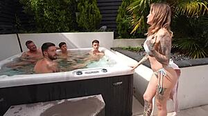 yo check this wild gangbang, triple penetration anal creampie on ivy maddox!!