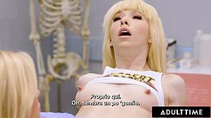 kenzie reeves drenches her milf doctor in explosive pussy squirt flood