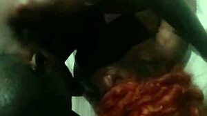 bad boy pounds big tits stepmum's fat ass in bedroom moaning