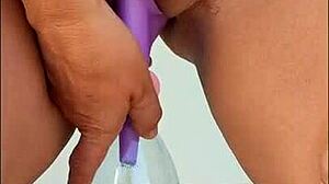 Ariela Rider Pees Barefoot in Public Outdoors