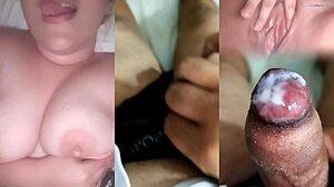 Ex-Girlfriend Teases Tits at Home Until I Cum Hard