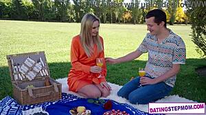 German Milf Stepmom Fucks Stepson on Date