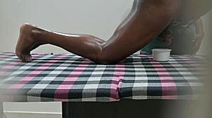 Blissful Sperm Milking in Outdoor Massage Ecstasy