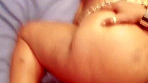 Retro Tight Pussy Pounded in Classic Blue Film Action