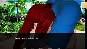 My New Family Welcomes Cute Redhead Teen Episode 48
