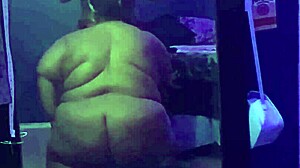 Cheating BBW Wife Rides Huge BBC Over Boring Husband