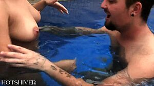My Hot Brazilian Latina Friend's Huge Natural Tits Bounce During Steamy Kissing
