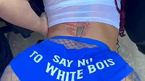 SPREADING my FAT CURVY ASS PUSSY play and TWERKING in tight cucking shorts!