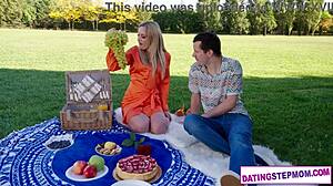 German Milf Stepmom Fucks Stepson on Date