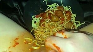 Kinky Virgin Craves BBC in Extreme Arab Food Fetish Compilation