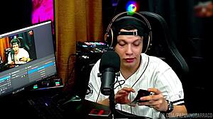 Bi Mejia Loves Table Fuck While Ruan Kisses Sexy Feet!