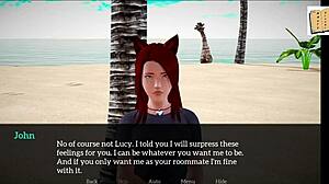 My New Family Welcomes Cute Redhead Teen Episode 48