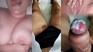 Ex-Girlfriend Teases Tits at Home Until I Cum Hard