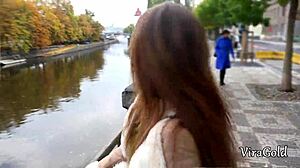 skinny teen sucks cock for facial cumshot