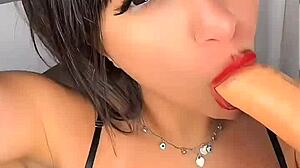 Emanuelly Raquel Begs Cuckold Cum in Cheating Mouth