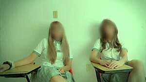 amateur college couple and friends experiment with skinny latina's big ass and feet in living room socks on