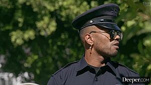what if gorgeous blonde amber moore drops to her knees for a man in uniform craving deepthroat and pussy riding